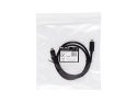66-118# PRZYŁĄCZE USB-C - USB-C 3.1 1,0M CZARNE