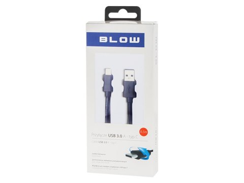 66-121# Przyłącze usb 3.0 a - usb-c 0,5m czarne blister 66-121# Przyłącze usb 3.0 a - usb-c 0,5m czarne blister