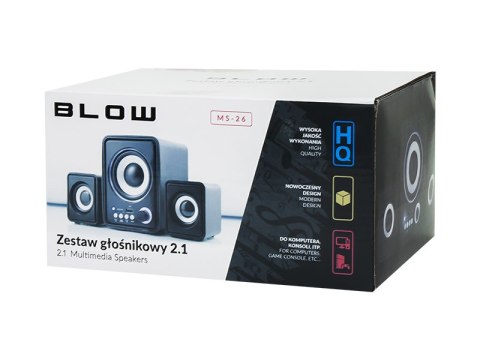 66-377# GŁOŚNIKI KOM PUTEROWE 2.1 MS-26SUBWOOFER LED 66-377# GŁOŚNIKI KOM PUTEROWE 2.1 MS-26SUBWOOFER LED