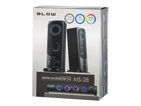 66-379# GŁOŚNIKI KOM PUTEROWE 2.0 MS-28 SOUNDBAR 66-379# GŁOŚNIKI KOM PUTEROWE 2.0 MS-28 SOUNDBAR