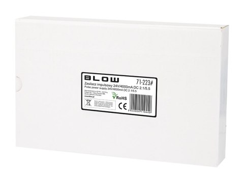 71-223# ZASILACZ IM PULSOWY 24V/4000MA 2,1/5,5 71-223# ZASILACZ IM PULSOWY 24V/4000MA 2,1/5,5