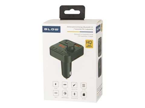 74-162# TRANSMITER FM BLOW USB+ŁADOWARKA 3,1A 74-162# TRANSMITER FM BLOW USB+ŁADOWARKA 3,1A