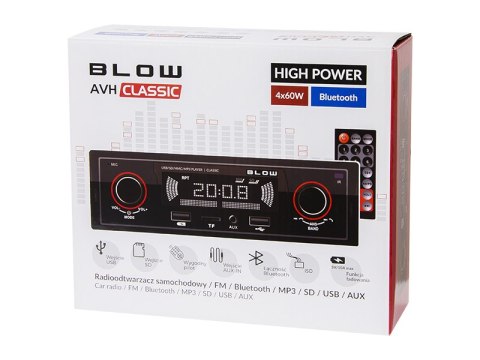 78-287# RADIO BLOW AVH CLASSIC RDS M P3/USB/MICROSD/BLUETOOTH 78-287# RADIO BLOW AVH CLASSIC RDS M P3/USB/MICROSD/BLUETOOTH