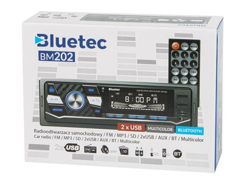 78-296# Radio bluetec bm202 mp3/usb/micro sd/bluetooth 78-296# Radio bluetec bm202 mp3/usb/micro sd/bluetooth