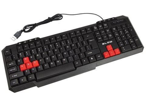 84-203# KLAWIATURA BLOW K P-105 USB CZARNA 84-203# KLAWIATURA BLOW K P-105 USB CZARNA