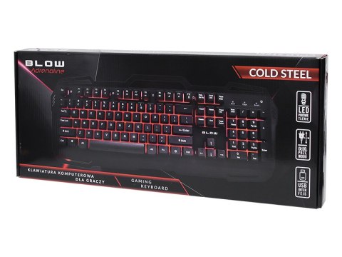 84-214# KLAWIATURA BLOW Z PODŚWIETLENIEM LED COLD STEEL 84-214# KLAWIATURA BLOW Z PODŚWIETLENIEM LED COLD STEEL