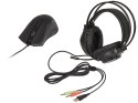 84-218# KLAWIATURA+MYSZ BLOW Z  PODŚWIETLENIEM LED CYBERGOD SŁUCHAWKI