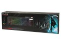84-218# KLAWIATURA+MYSZ BLOW Z  PODŚWIETLENIEM LED CYBERGOD SŁUCHAWKI