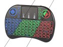 84-253# Klawiatura bezprzewodowa 2,4ghz miniks-2 +touchpad