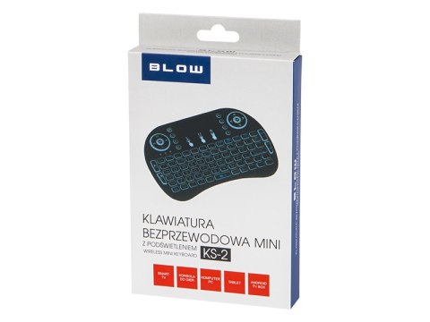 84-253# Klawiatura bezprzewodowa 2,4ghz miniks-2 +touchpad 84-253# Klawiatura bezprzewodowa 2,4ghz miniks-2 +touchpad