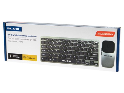 85-470# KLAWIATURA+MYSZ RADIOWA 2,4GHZ BLOW KM-6 85-470# KLAWIATURA+MYSZ RADIOWA 2,4GHZ BLOW KM-6