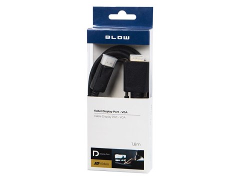 92-030# Przyłącze display port-vga 1,8m 92-030# Przyłącze display port-vga 1,8m