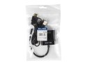 92-120# PRZEJŚCIE HDMI WTYK-VGA GNIAZDO+GNIAZDO 3,5+GNIAZDO MICRO+KABEL