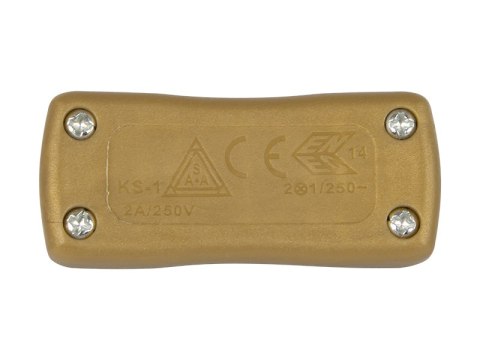 97-024# PRZEŁĄCZNIK PRZELOTOWY P P15 ZŁOTY 230V 97-024# PRZEŁĄCZNIK PRZELOTOWY P P15 ZŁOTY 230V