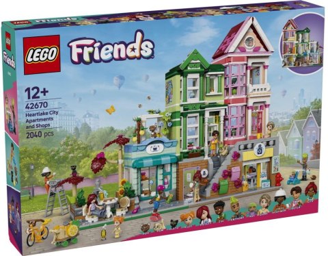 42670 - LEGO Friends - Mieszkania i sklepy w mieście Heartlake 42670 - LEGO Friends - Mieszkania i sklepy w mieście Heartlake