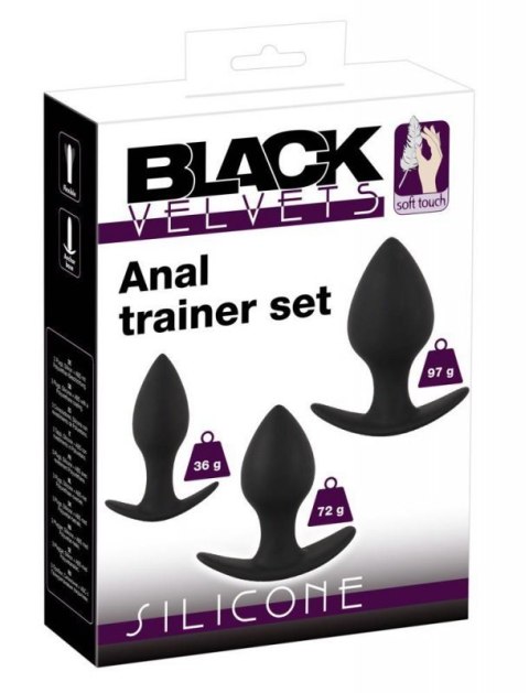 Black Velvets Anal trainer set Black Velvets Anal trainer set