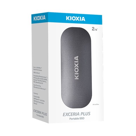 Dysk SSD KIOXIA Exceria Plus 500 GB USB 3.2 Dysk SSD KIOXIA Exceria Plus 500 GB USB 3.2