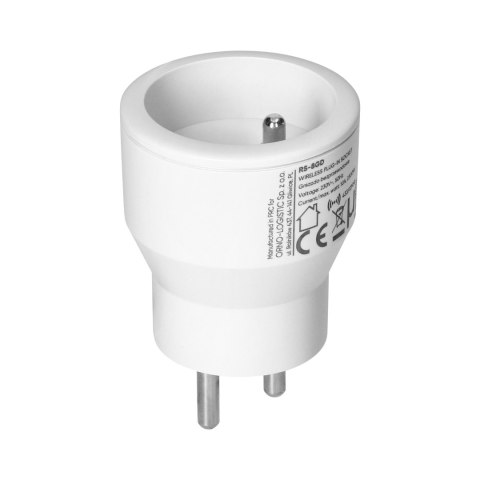 Zestaw bezprzewodowych gniazd MINI, sterowanych pilotem 1+1, 2300W Zestaw bezprzewodowych gniazd MINI, sterowanych pilotem 1+1, 2300W