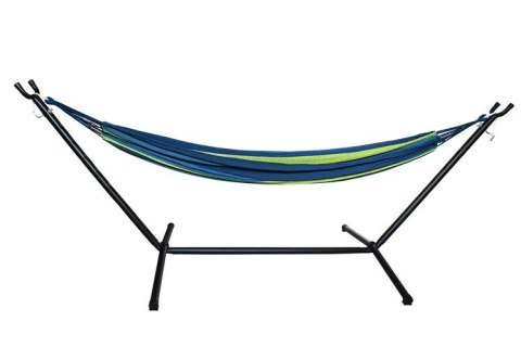 Hamak ogrodowy 200x150cm ze stelażem Hamak ogrodowy 200x150cm ze stelażem