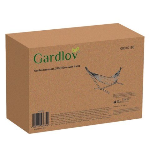 Hamak ogrodowy 200x150cm ze stelażem Hamak ogrodowy 200x150cm ze stelażem