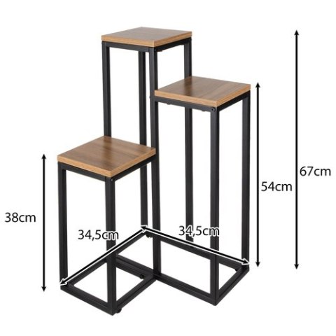 Kwietnik stojący 67cm Ruhhy 25626 Kwietnik stojący 67cm Ruhhy 25626