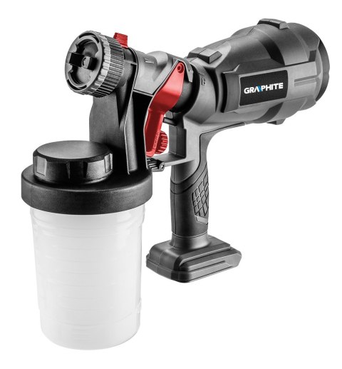 PISTOLET NATRYSKOWY HVLP ENERGY+ 18V, LI-ION, BEZ AKUMULATORA PISTOLET NATRYSKOWY HVLP ENERGY+ 18V, LI-ION, BEZ AKUMULATORA