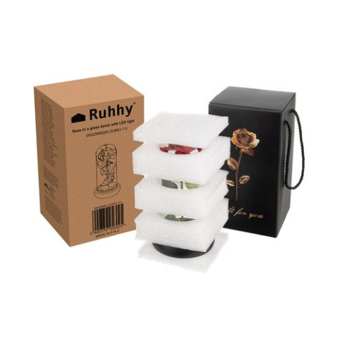 Róża w szkle- świecąca Ruhhy 25682 Róża w szkle- świecąca Ruhhy 25682
