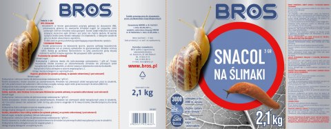 BROS - Snacol 3GB zwalcza ślimaki 2,1kg BROS - Snacol 3GB zwalcza ślimaki 2,1kg