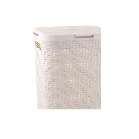 Kosz na bieliznę Curver Natural Style 40L kremowy Kosz na bieliznę Curver Natural Style 40L kremowy