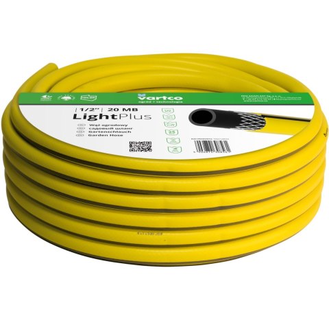 Wąż ogrodowy Vartco Light Plus 1/2" 20m Wąż ogrodowy Vartco Light Plus 1/2" 20m