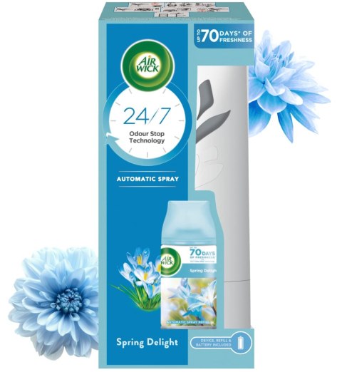 Air Wick Freshmatic Wiosenna Świeżość/Spring Delight 250 ml Komplet Air Wick Freshmatic Wiosenna Świeżość/Spring Delight 250 ml Komplet