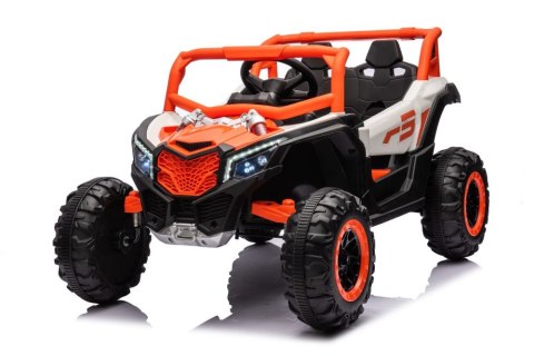 Auto Na Akumulator Buggy UTV NEL-901 Pomarańczowe 4x4 Auto Na Akumulator Buggy UTV NEL-901 Pomarańczowe 4x4