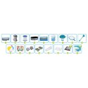 BASEN OGRODOWY STELAŻOWY 305 X 200 X 84 ĆM 17W1 BESTWAY 5614A + MASZYNKA DO BANIEK GRATIS