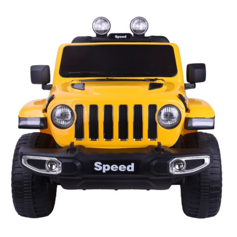 Pojazd Na Akumulator FT-938 Żółty Lakierowany 4x4 Pojazd Na Akumulator FT-938 Żółty Lakierowany 4x4