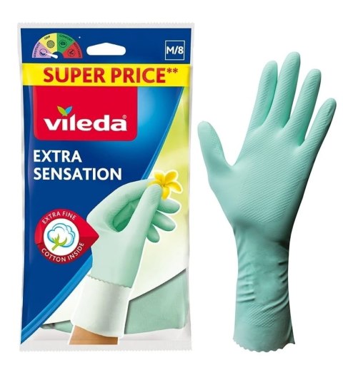 Rękawice Vileda Extra Sensation (8 - M) Rękawice Vileda Extra Sensation (8 - M)