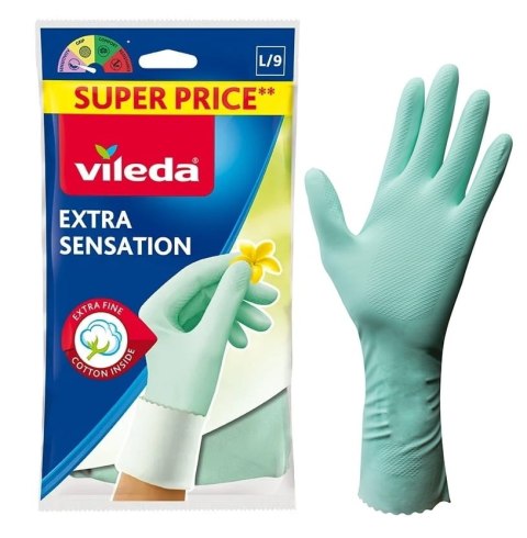 Rękawice Vileda Extra Sensation (8 - M) Rękawice Vileda Extra Sensation (8 - M)