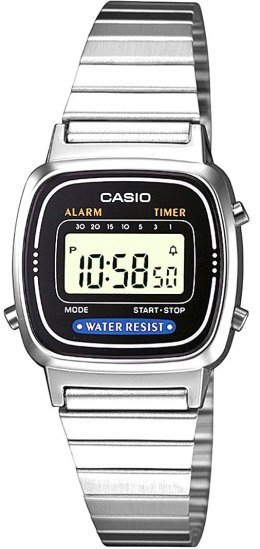 Zegarek Damski CASIO LA670WA-1DF + BOX