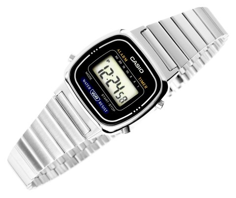 Zegarek Damski CASIO LA670WA-1DF + BOX Zegarek Damski CASIO LA670WA-1DF + BOX