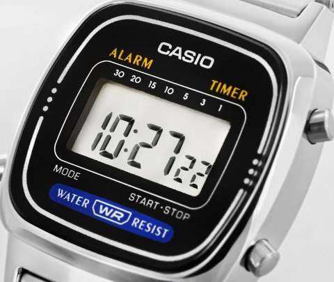 Zegarek Damski CASIO LA670WA-1DF + BOX Zegarek Damski CASIO LA670WA-1DF + BOX
