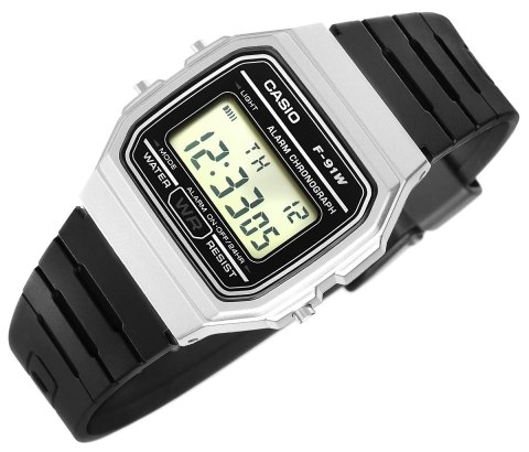 Zegarek Męski CASIO F-91WM-7ADF + BOX Zegarek Męski CASIO F-91WM-7ADF + BOX