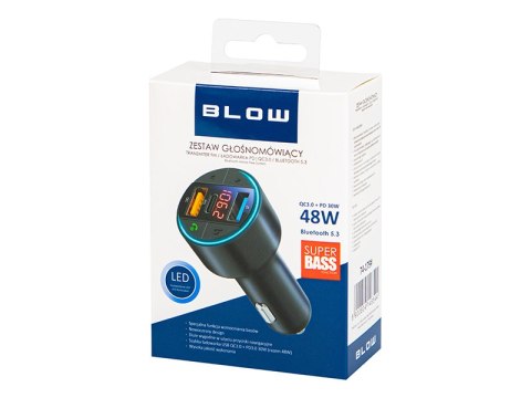 74-179# Transmiter fm blow bluetooth5.3+qc3.0+pd 30w v.2 74-179# Transmiter fm blow bluetooth5.3+qc3.0+pd 30w v.2