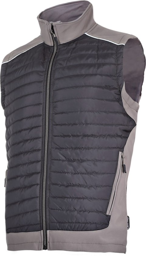 Bezrękawnik ocieplany czar.-khaki, "2xl", ce, lahti