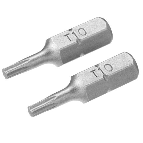 Końcówki wkrętarskie - torx t10/25 (2szt.) Końcówki wkrętarskie - torx t10/25 (2szt.)