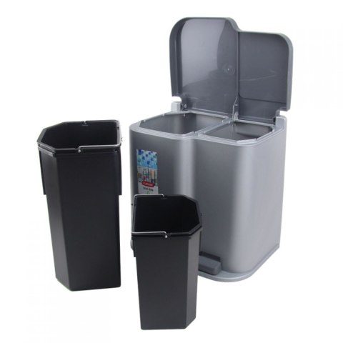 Kosz do segregacji śmieci Curver Duo Pedalbin Kosz do segregacji śmieci Curver Duo Pedalbin