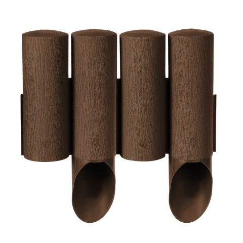 Palisada ogrodowa Cellfast Standard 4 brązowa Palisada ogrodowa Cellfast Standard 4 brązowa