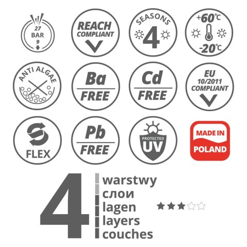 Wąż ogrodowy Vartco Home Plus 1/2" 50m Wąż ogrodowy Vartco Home Plus 1/2" 50m