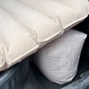 MATERAC ŁÓŻKO DO SAMOCHODU AUTA DMUCHANY + POMPKA BEŻOWY