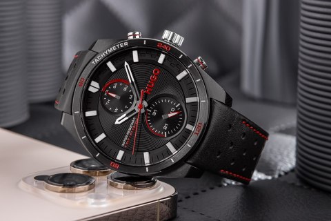 ZEGAREK MĘSKI HUGO FAST 1530370 + BOX ZEGAREK MĘSKI HUGO FAST 1530370 + BOX