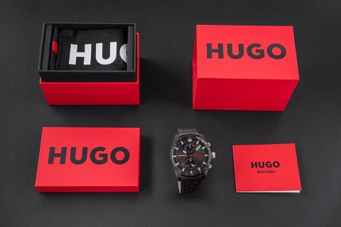 ZEGAREK MĘSKI HUGO FAST 1530370 + BOX ZEGAREK MĘSKI HUGO FAST 1530370 + BOX