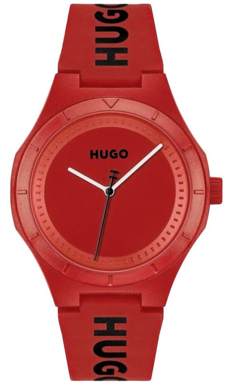 ZEGAREK MĘSKI HUGO LIT FOR HIM RED 1530346 + BOX ZEGAREK MĘSKI HUGO LIT FOR HIM RED 1530346 + BOX